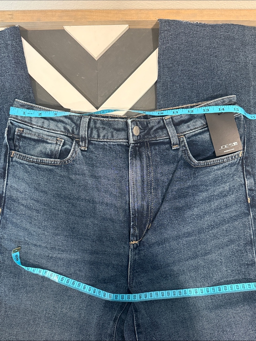 Joe's Jeans Women's High-Rise Straight Jeans Indigo Worn Size 30 NWT - Picture 7 of 10